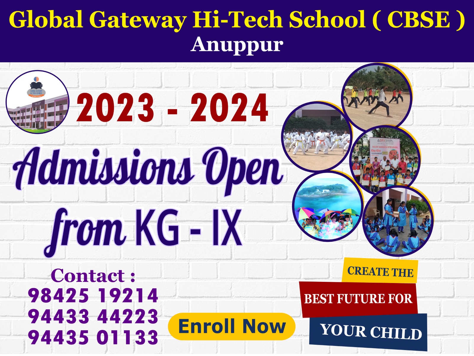 Global Gateway Hi-Tech School Salem, CBSE schools in Salem